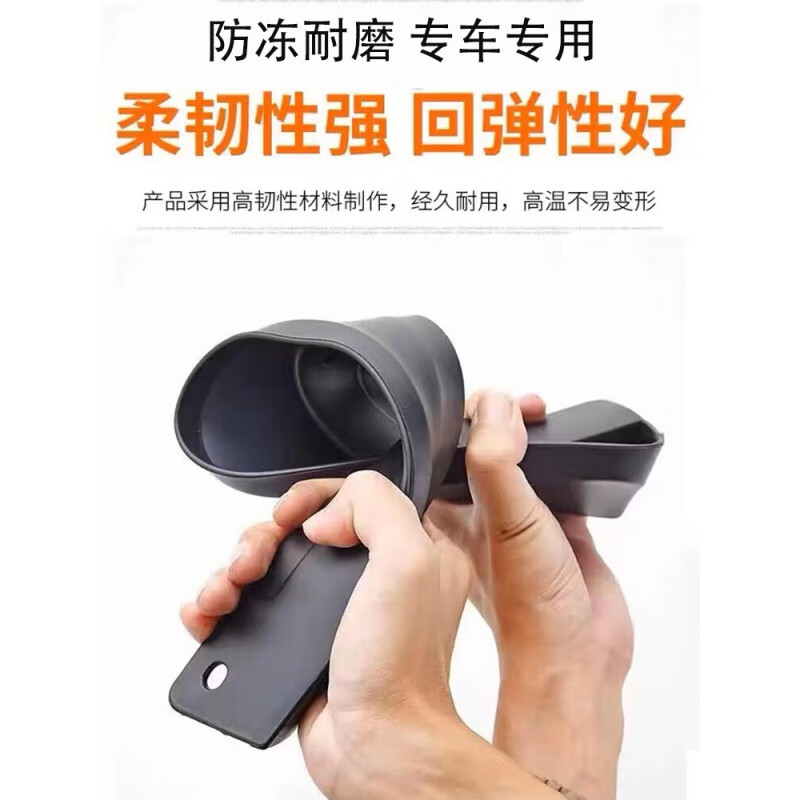 宰搂适配23款方程豹豹5挡泥板前后轮挡泥皮免打孔 方程豹5[白色 方程豹5[白色标]