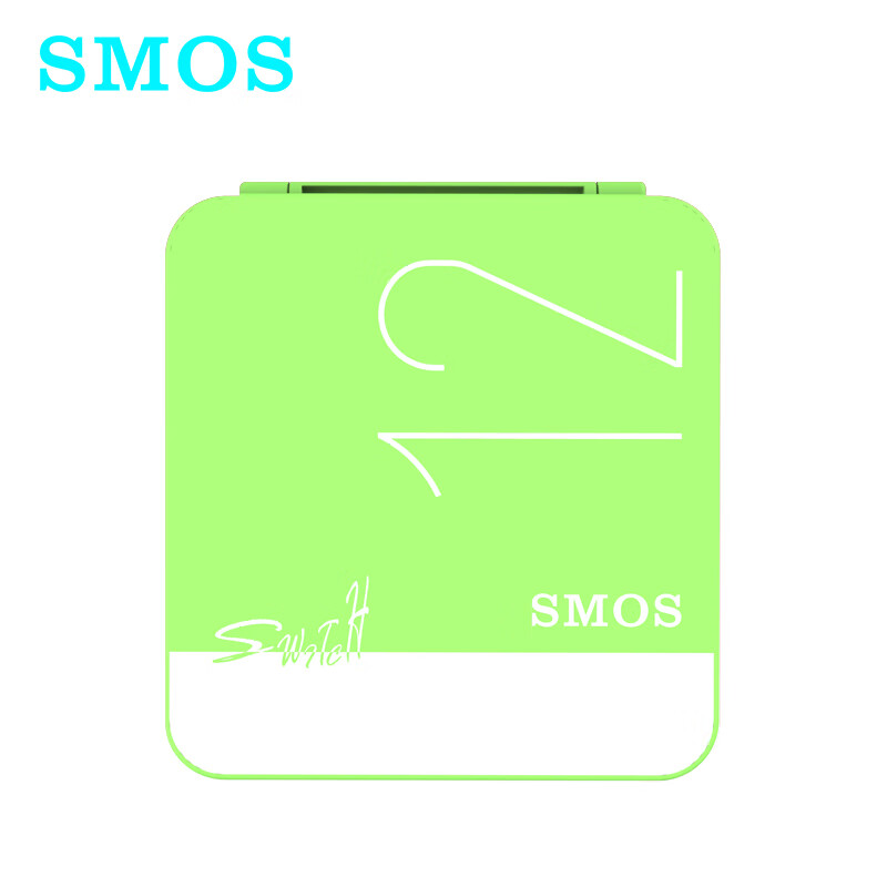 switch lite游戏机卡盒ns卡盒sd游戏卡带收纳盒 荧光绿【12位】