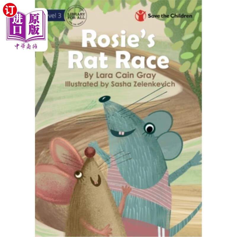 海外直订rosies rat race 罗茜的激烈竞争