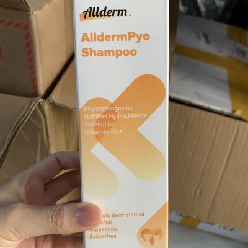 贝意品奥德沐奥肤安多效香波细菌真菌皮肤病脓皮症脱屑瘙痒沐浴露宠物