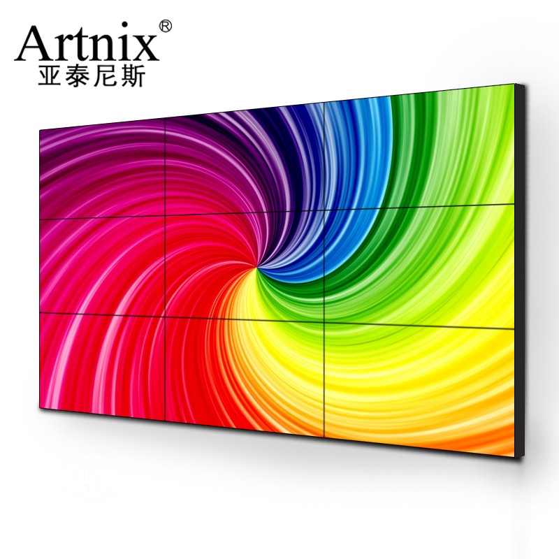 亚泰尼斯（Artnix）AT-P100-WY 49英寸液晶拼接屏 液晶拼接屏高清超窄边拼缝3.5电竞比赛LCD监控室多屏显示屏