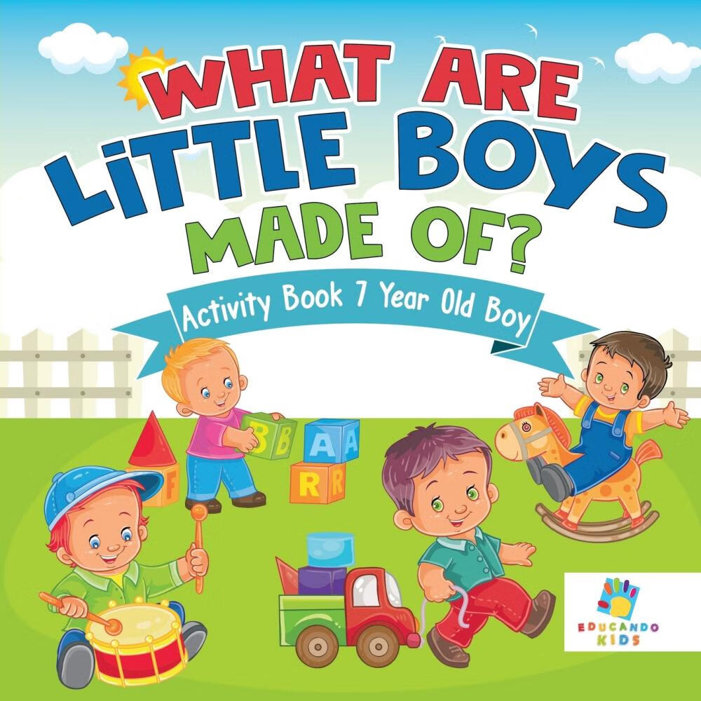 预售 按需印刷 what are little boys made of?