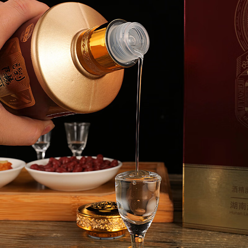 浏阳河 酒 LIUYANGHE LIQUOR SINCE1956柔和50白酒整箱52度浓香型500ml*6瓶礼盒装自饮送礼 52度 500mL 6瓶