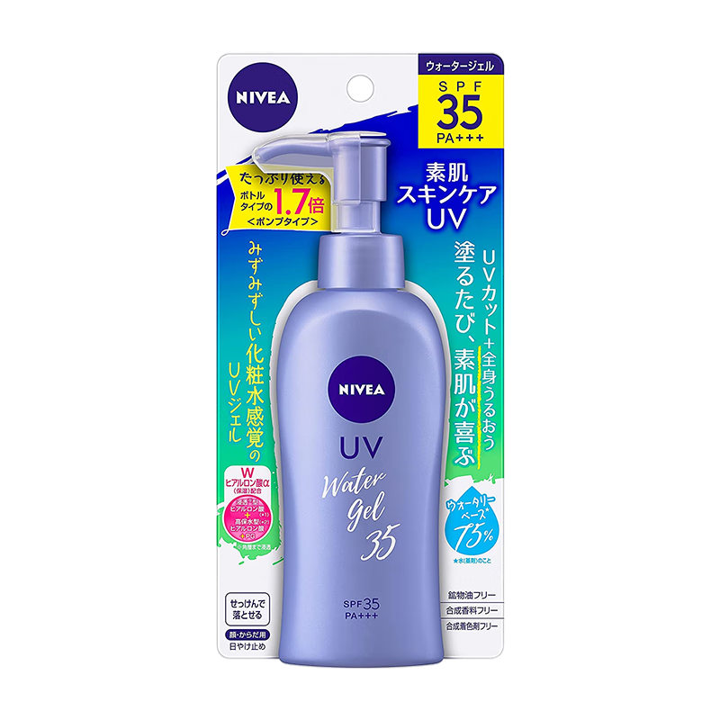 ��ά�ţ�NIVEA�����ձ�ֱ�ʡ���ά�� ��ɹ˪Ůѧ���ձ���Ůʿˮ����ˬ��ѵ ��Ч�����SPF50PA+++��װ��� 140g