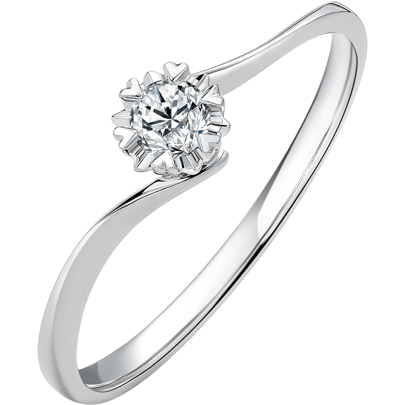 ��������ZLF����������  18K����ʯ��ָŮ����ҫ����Ч����צ��������� 10�� 16�� 2155Ԫ