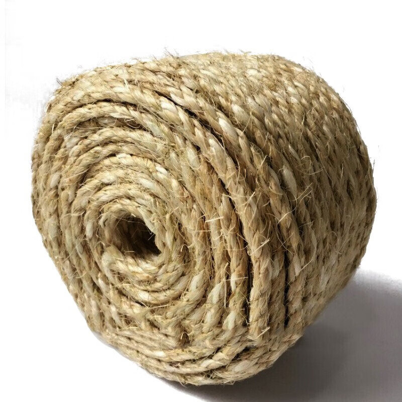 柯瑞柯林 bzs14白棕绳 麻绳粗麻绳拔河粗绳14mm*10米 1条装 出口专供