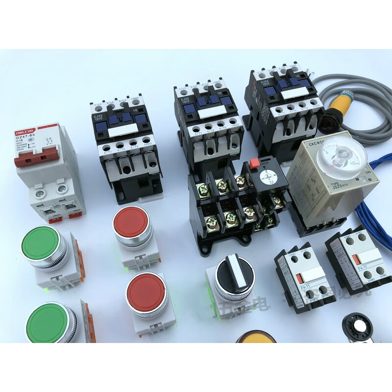 扑哩扑剌电工学习套件 电子电工实训设备 套配电盘箱实验元件元器件