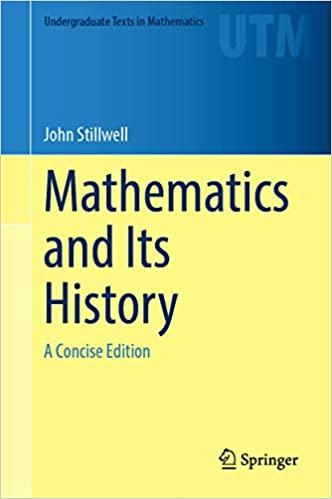 预订Mathematics and Its History: A Concise Edition (