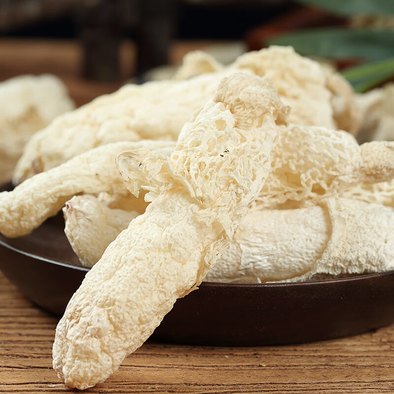 梵净菇粮竹荪干货菌菇煲汤食材竹生菌竹孙新鲜竹笙短裙 竹荪35g