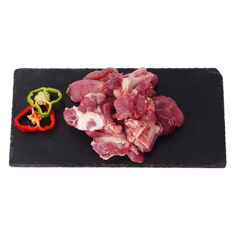 王明公 黑土猪肉筒子骨2000克黑猪肉猪肉新鲜排骨筒子骨 筒骨2000克