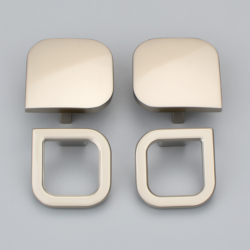 索菲亚衣柜拉手30小现代简约抽屉橱柜门把手p型u形水晶圆形小单孔