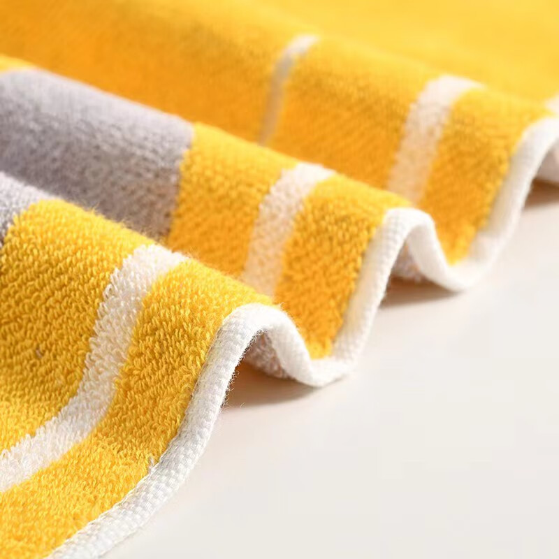 洁丽雅（Grace） 浴巾纯棉儿童卡通男女全棉大浴巾洗澡巾加厚吸水裹身巾 蓝色一条