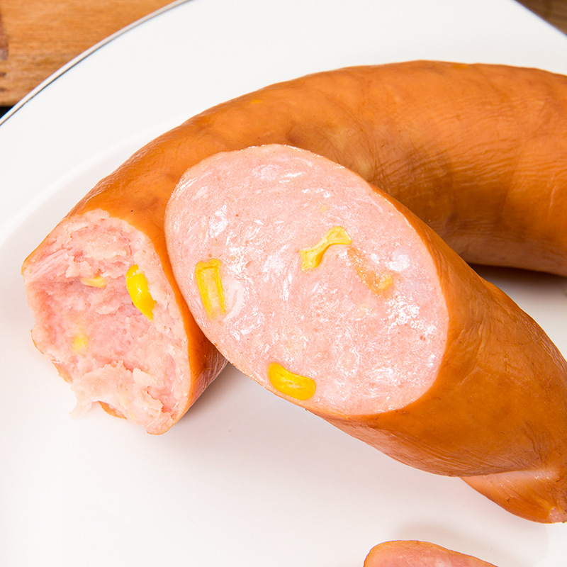 东北朝阳特产柏慧燕都美式甜玉米肠猪肉鸡肉大根玉米肠老式香肠 600g