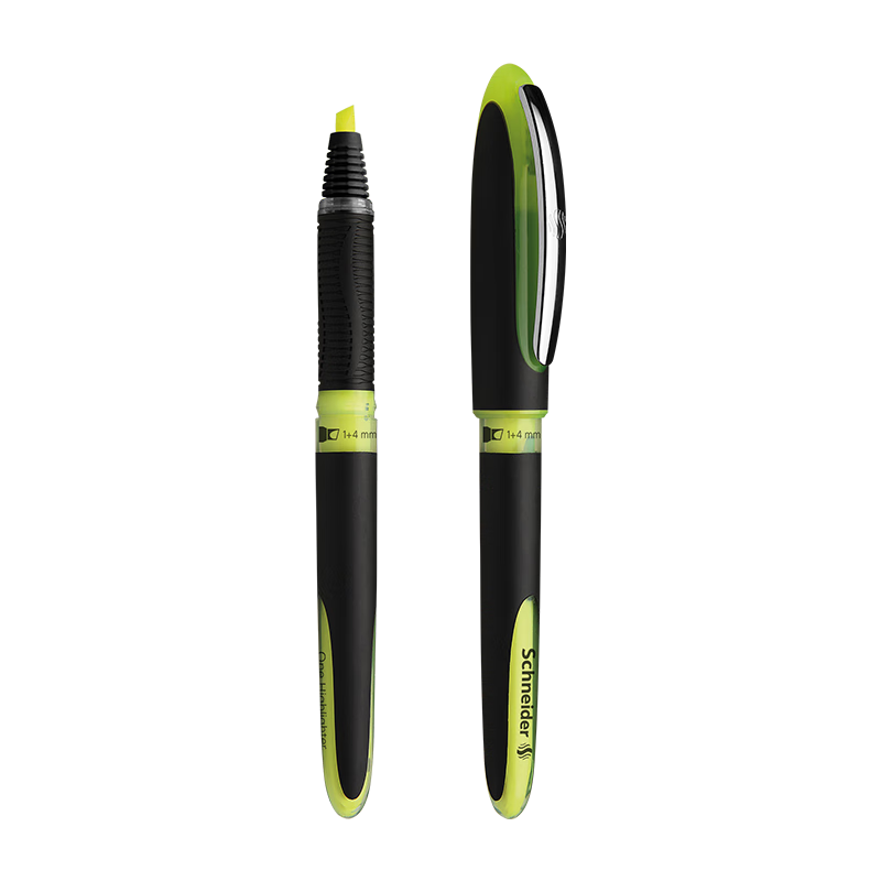 ʩ�͵£�Schneider��������ֱҺʽӫ��� �Ǽ�ONEѧ�����ص�ʻ�����ɫ�Ǻűʱ�Ǳ�1-4mm ��ɫ118005