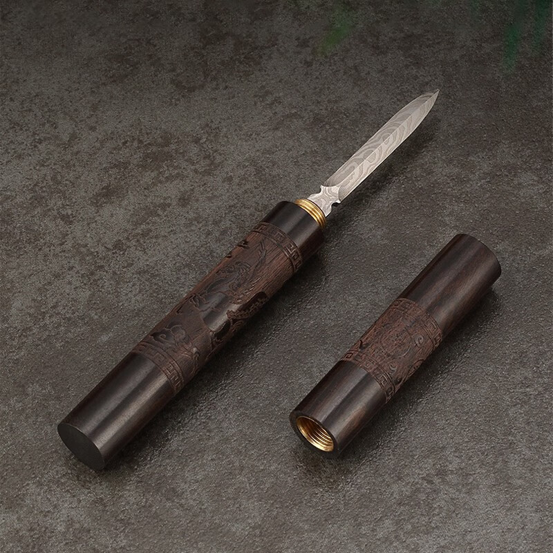 表千家十代　吸江斎　自作茶杓／共箱・共筒／銘「石松」 表千家十代 吸江斎 自作茶杓／共箱・共筒／銘「石松」 そ*