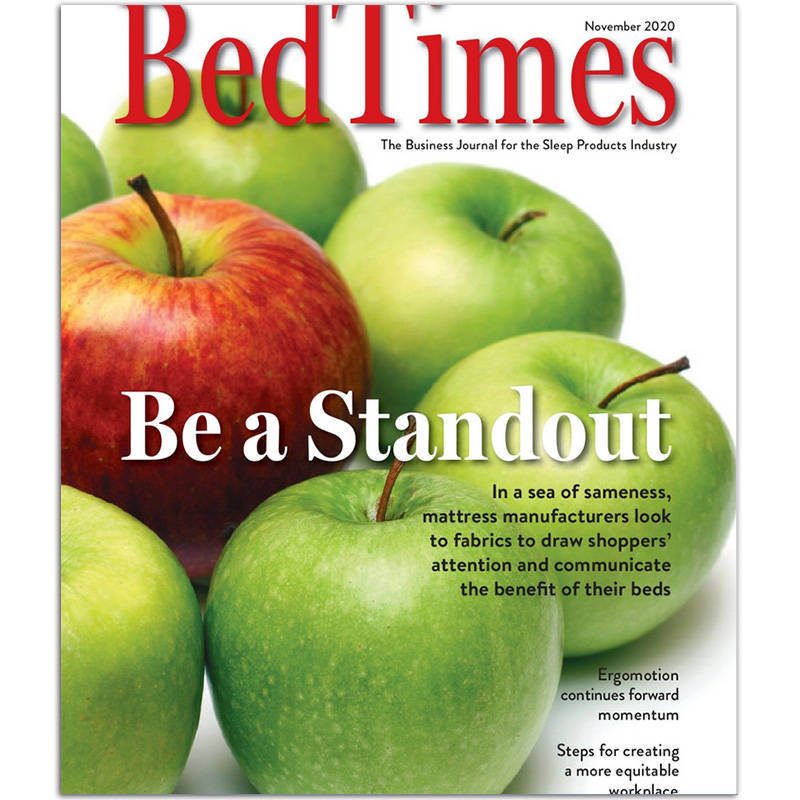 【单期可选】Bed 床具制造睡眠产品与销售业报道 2020/21年月刊 2020年11月刊