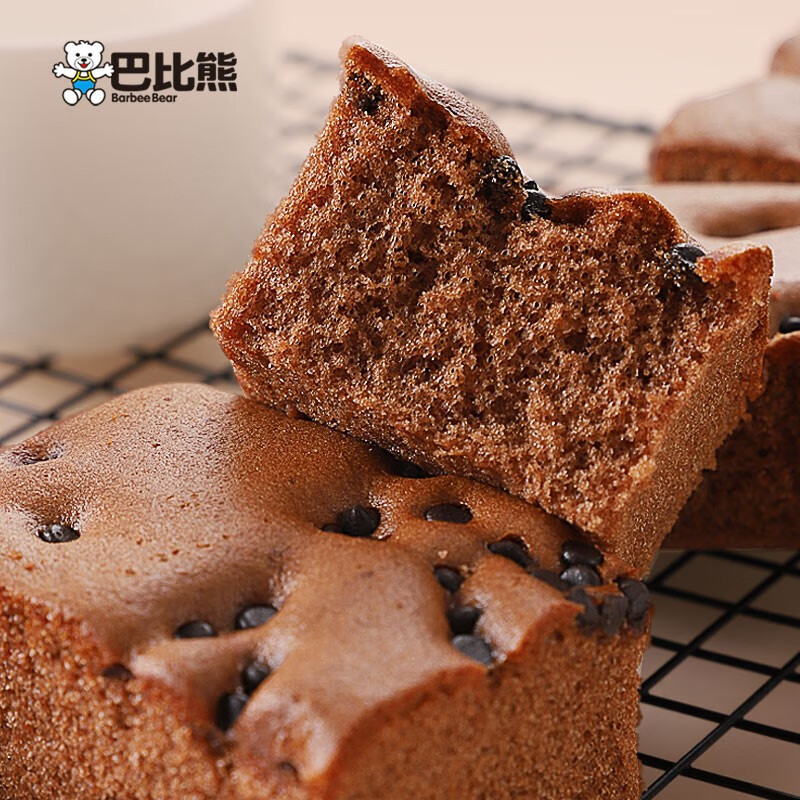 巴比熊(ba bi xiong)巧克力蛋糕网红早餐面包休闲零食糕点办公室小吃