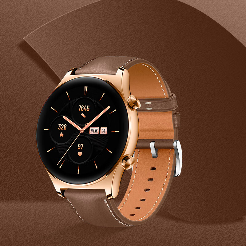 mns-b39小牛皮watchgspro腕带kan-b39/-b19 官方真皮-浅棕 荣耀手表gs