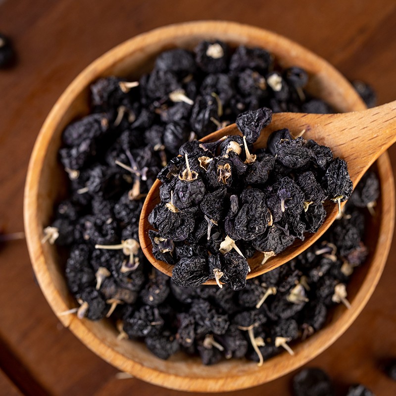 枣阿布新疆黑果枸杞180g牛头大果大颗粒正宗构杞茶泡水男肾苟杞子干 