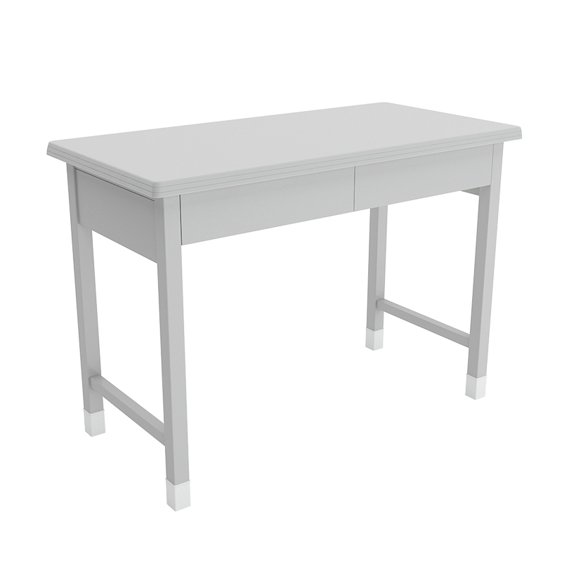 信京 钢制职员办公桌学习桌电脑桌培训桌二抽桌子