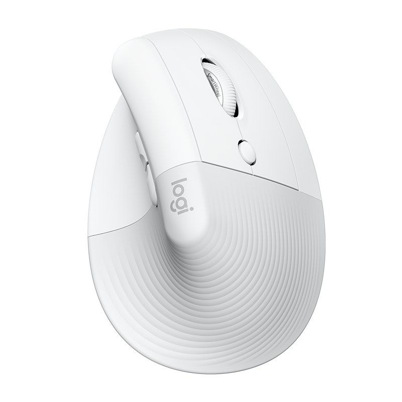 logitech 罗技 Lift 2.4G蓝牙 双模无线鼠标 4000DPI 白色