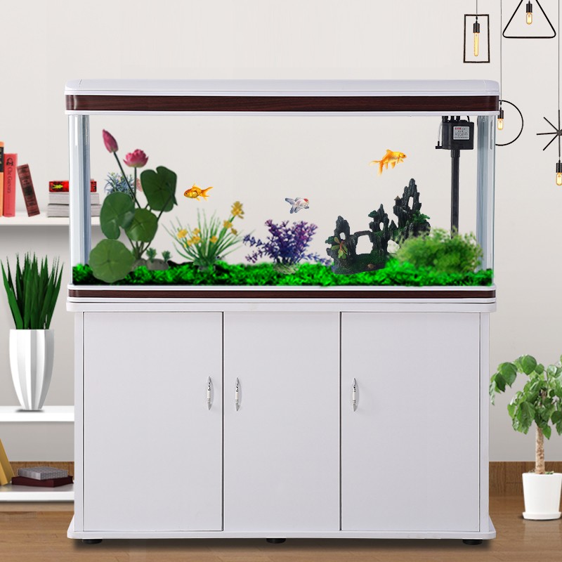 宝贝故事(baby story)热弯鱼缸水族箱 玻璃鱼缸客厅家用免换水鱼缸