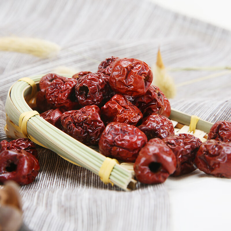 小枣甘肃张掖丹霞特产免洗无核空心焦枣泡茶煲汤熬粥红枣礼盒 空心焦