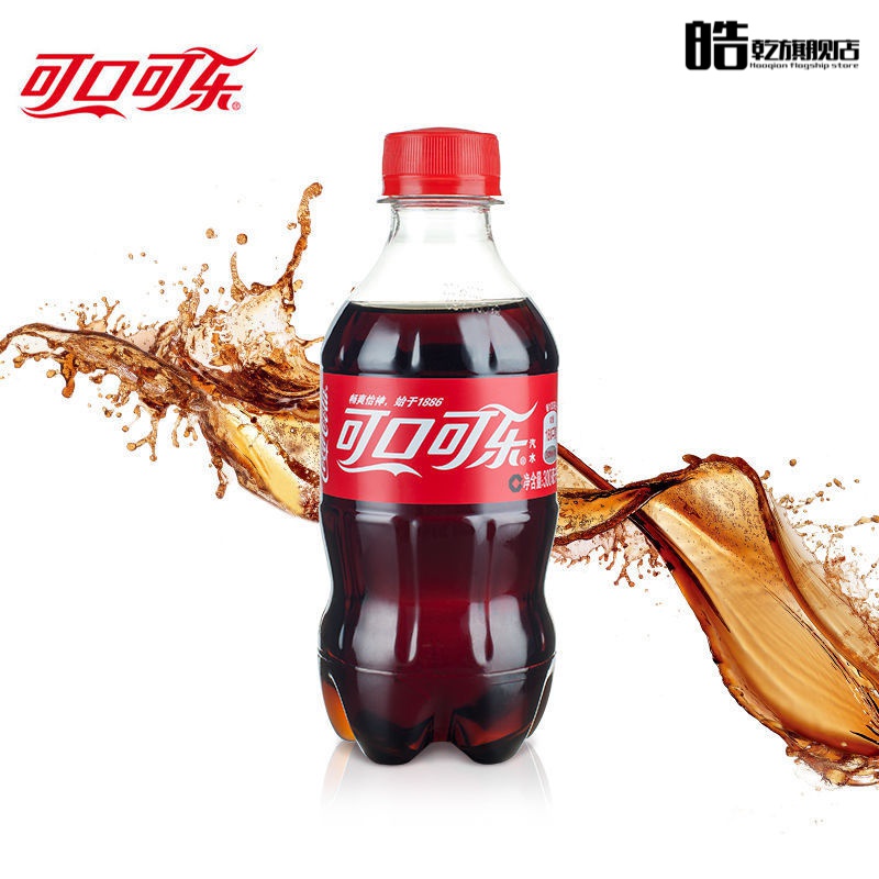 可口可乐300ml*6/12瓶 碳酸饮料饮品迷你小可乐汽水整箱 300ml*6瓶