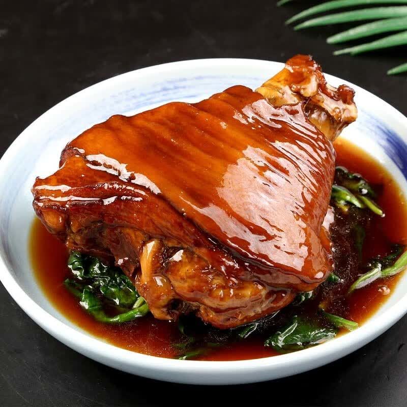 整只蹄髈酱肘子冲量即食包装开袋肘子脱骨无骨真空肉食五香味小吃 无骨肘子肉150g * 2袋