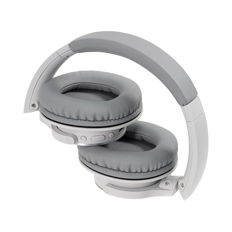 铁三角 SR30BT 便携头戴式无线蓝牙耳机 学生网课 游戏耳麦  HIFI耳机 音乐耳机 灰色