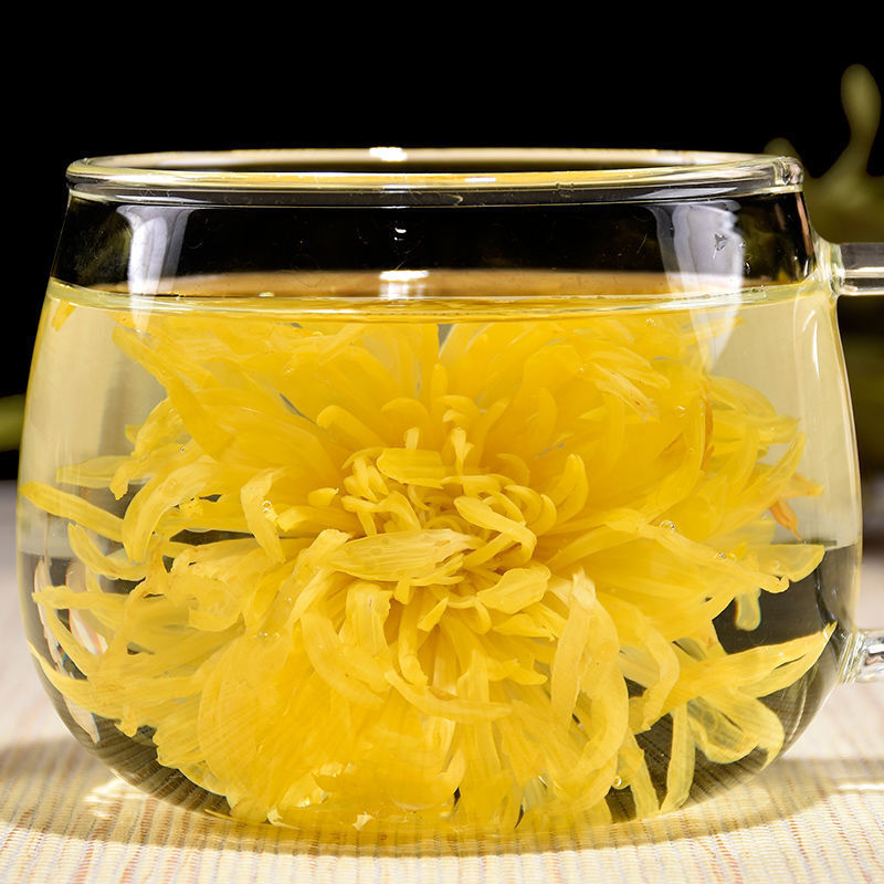 虎钢馋新花金丝皇菊一朵一杯大菊花茶黄菊花茶30包