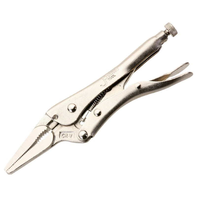 捷科(jetech)大力钳 lnp系列日式尖嘴带刃夹持钳 固定钳 鱼嘴钳 6英寸