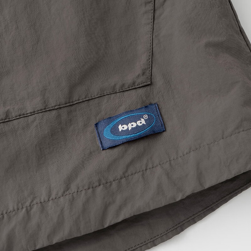 熊猫·本冲锋衣男Teflon三防面料户外防水山系撞色登山服夹克情侣外套 黑灰拼棕（有压胶） 2XL