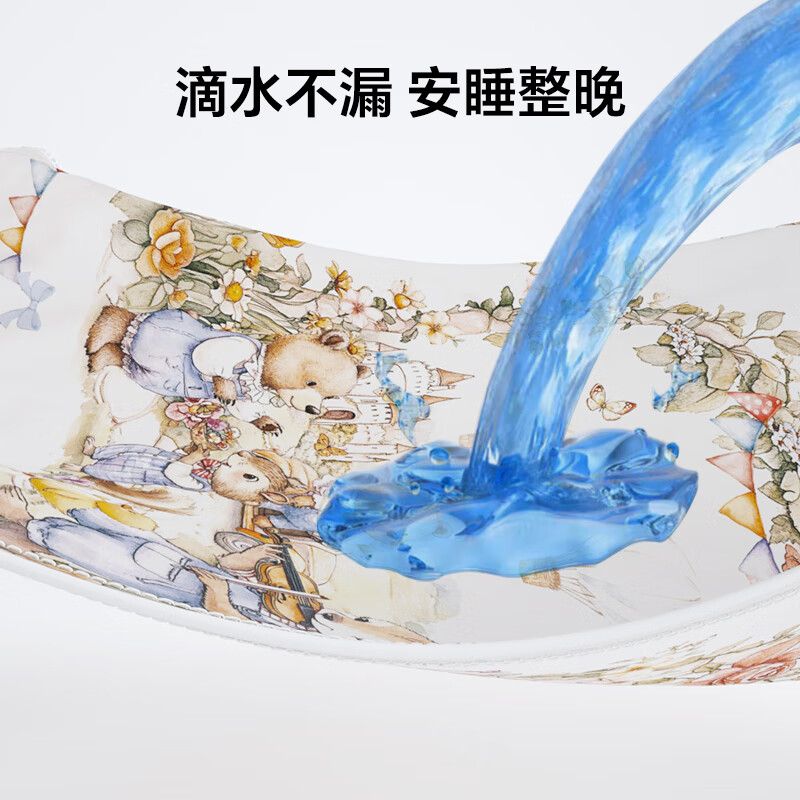 贝壳日记（SHELL DIARY）贝壳日记 隔尿垫婴儿防水隔尿可水洗宝宝儿童大尺寸透气姨妈床垫 缤纷派对（建议备两条换洗） 68*90cm