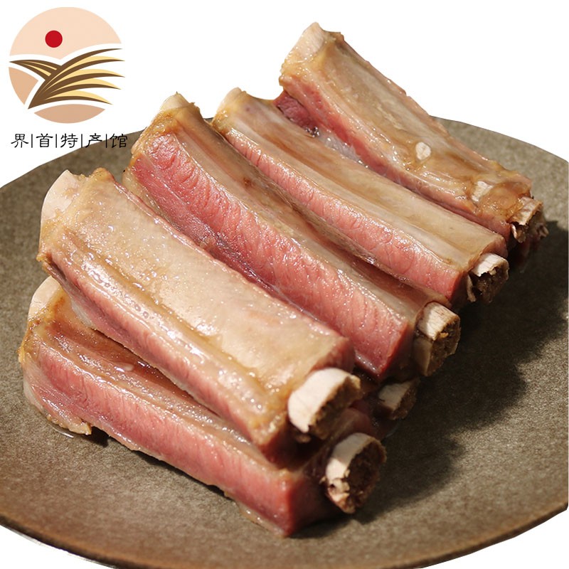 李老庄立新 [界首馆】腊排骨袋风干腊肉风吹农家自制猪肉安徽腌排骨