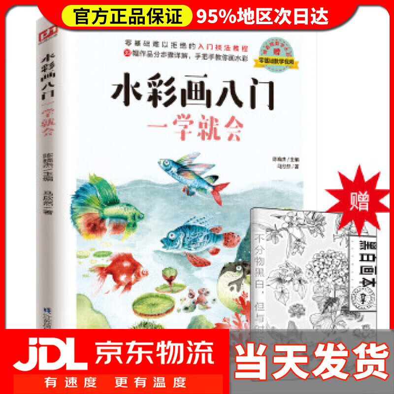画入门一学就会 3个教学视频,帮助水彩小白轻松入门 马欣然凤凰含章