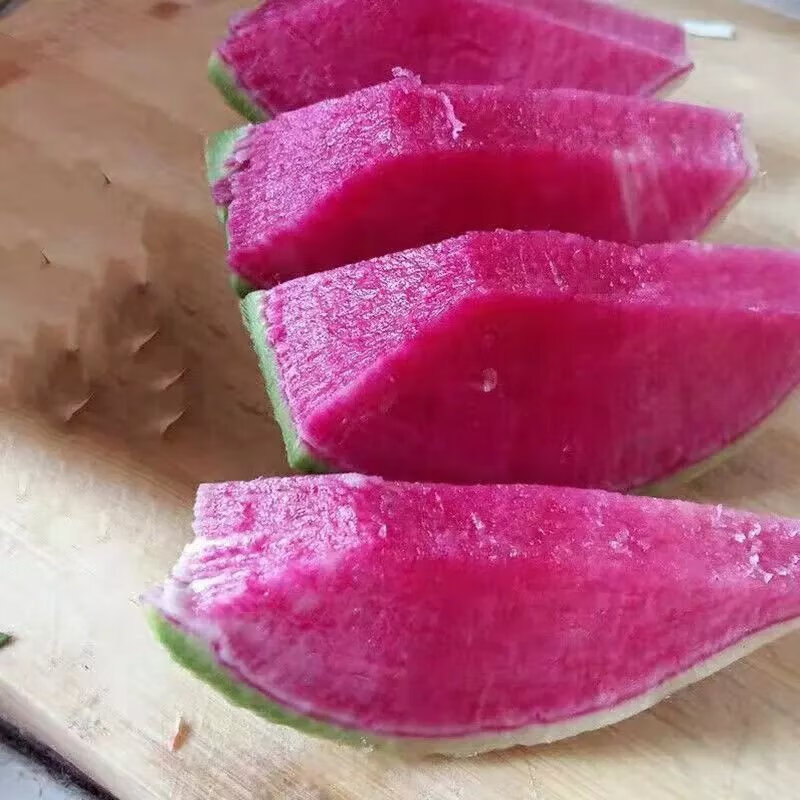 【精选s级】山东蔬菜心里美萝卜满堂红新鲜水果萝卜绿皮红心胭脂 带箱