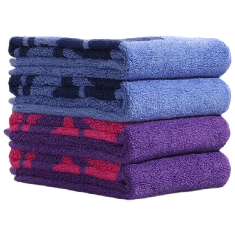 金号运动巾 加大加厚成人纯棉毛巾 健身跑步专用洗脸巾单条 兰