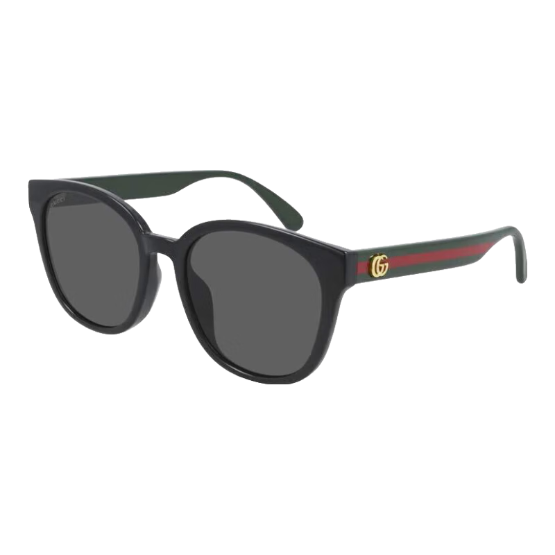 古馳（GUCCI）墨鏡女士時(shí)尚經(jīng)典大框太陽(yáng)眼鏡防曬素顏GG0855SK 001 56 