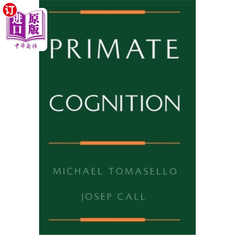 海外直订医药图书primate cognition 灵长类认知