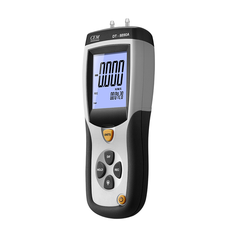 华盛昌(cem)dt-8890a差压计 气压计 大气压力测试仪器 工业仪表