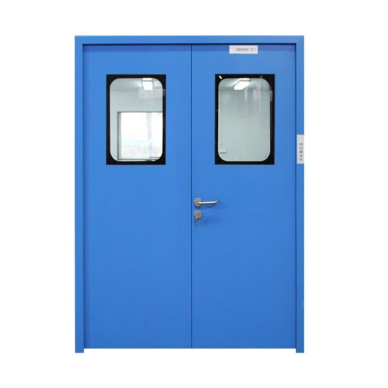 钢制净化门洁净钢质门无尘车间门厂房通道门医院病房门沾运 中装式900