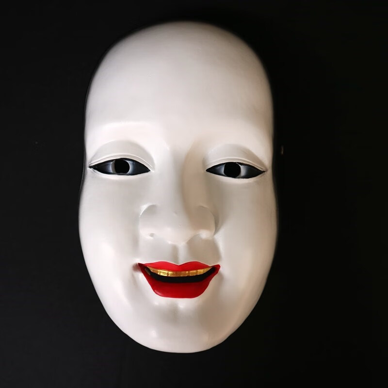 云漫卿般若面具 车上吓人鬼脸面具人脸恐怖头枕小丑死神恐怖般若 新款