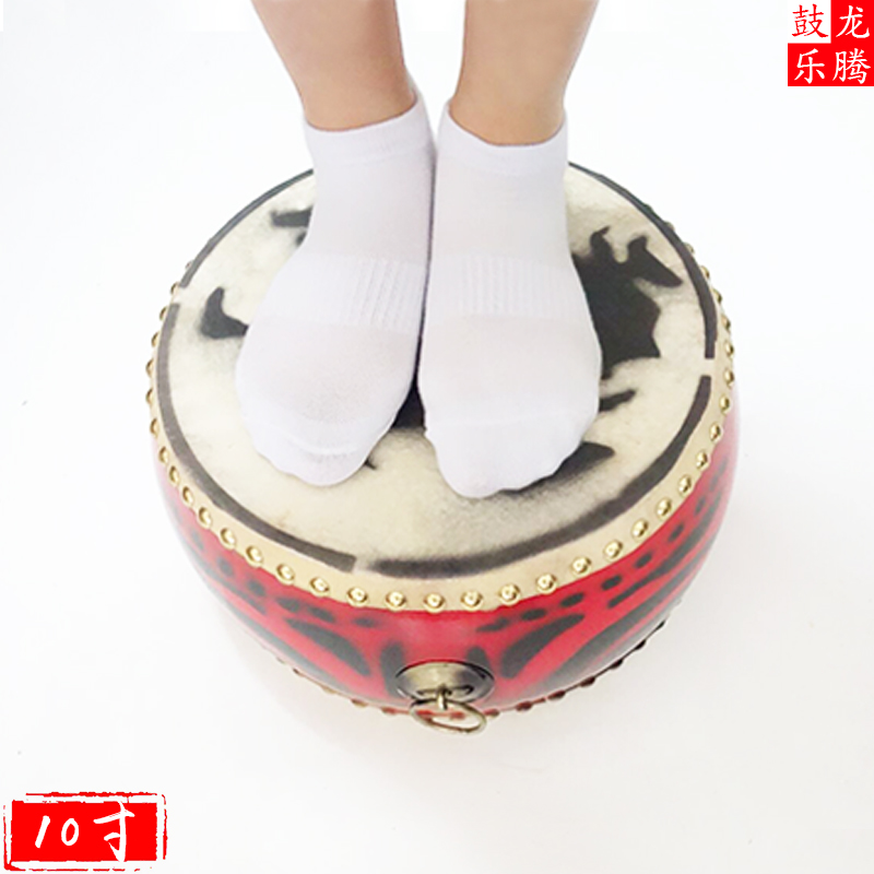 菲铭汉唐相和歌踏鼓民族堂鼓舞蹈道具成人儿童加厚牛皮表演站人演出鼓