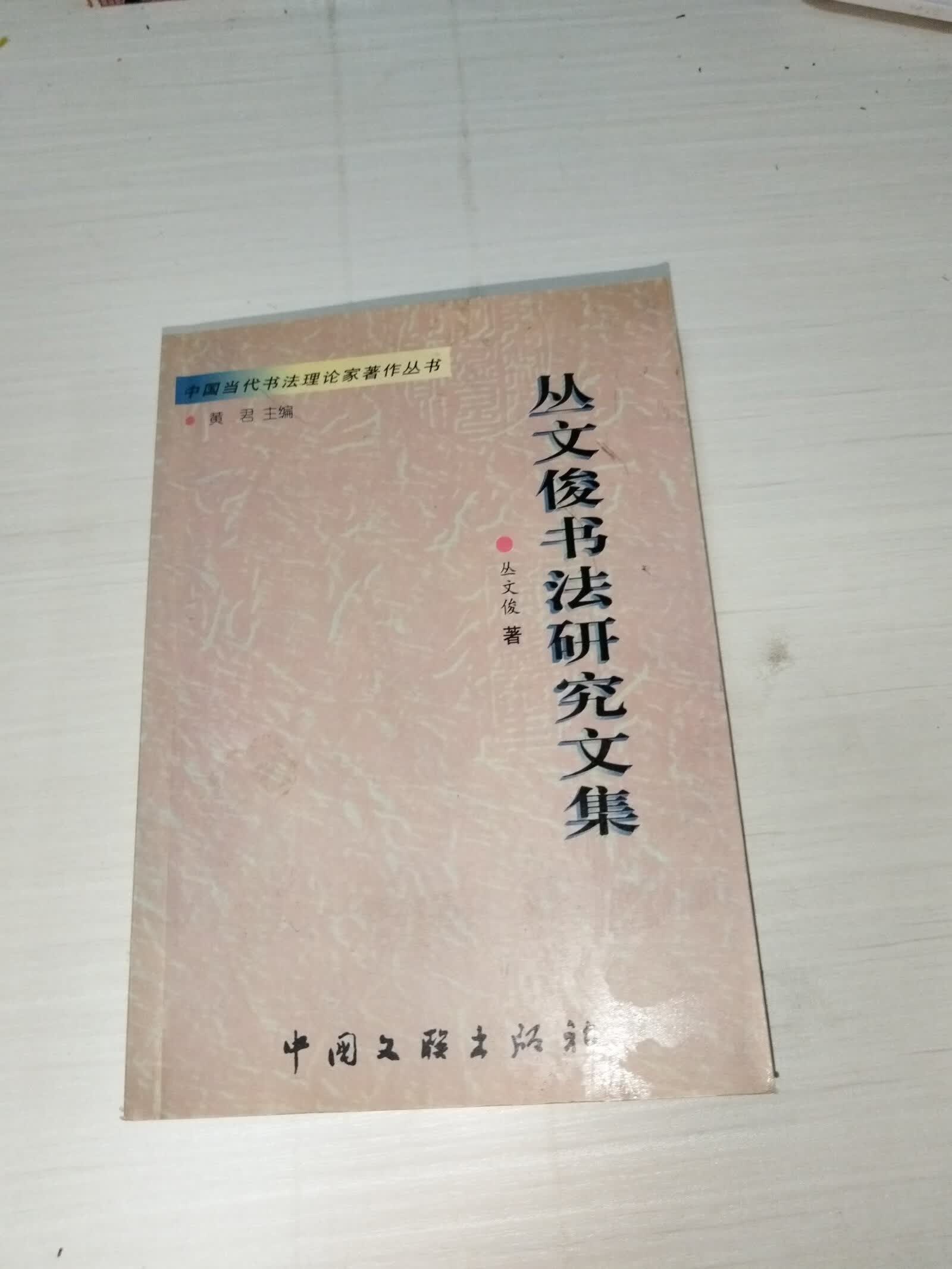 [二手9成新]中国当代书法理论家著作丛书?丛文俊书法研究文集