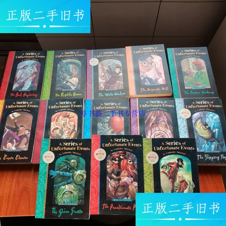 【二手9成新】A Series of Unfortunate Events.雷蒙.斯尼奇的不幸历险