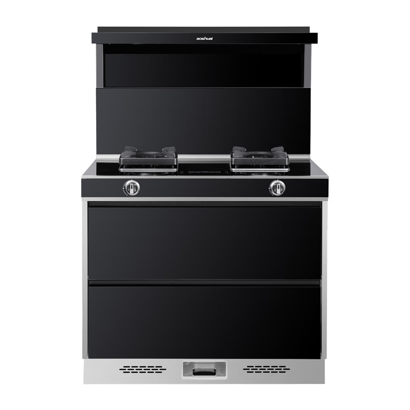 奥帅(aoshuai)m5保洁柜款集成灶保洁柜侧吸下排烟机 天然气