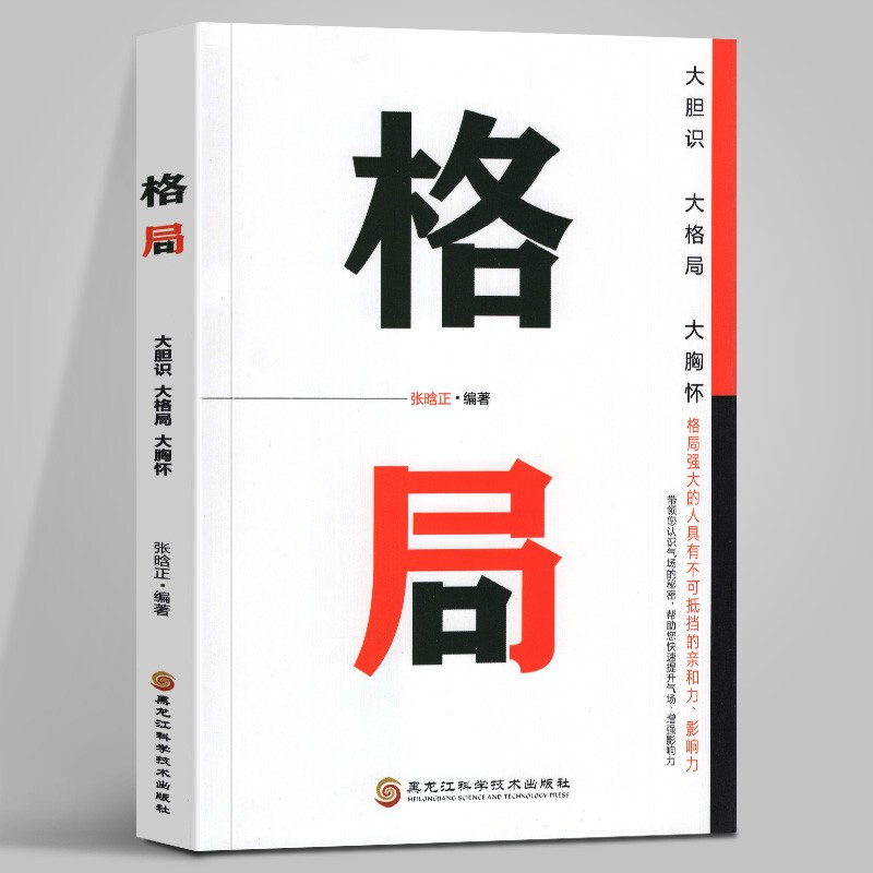 格局大胆识大格局大胸怀张晗正励志与成功9787571904043