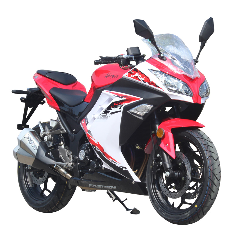 小忍者r6大跑车摩托车机车趴赛公路赛150-250-350cc街跑 黄色