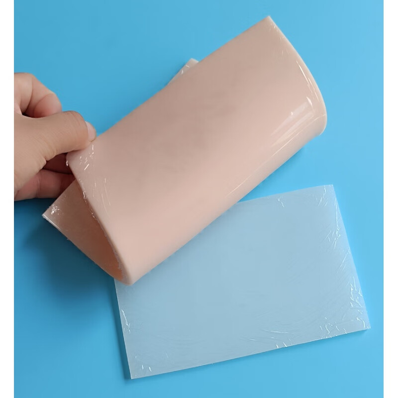 疤痕压力垫 弹力套疤痕压力垫硅胶垫 3*10厘米 肤色(3毫米厚)